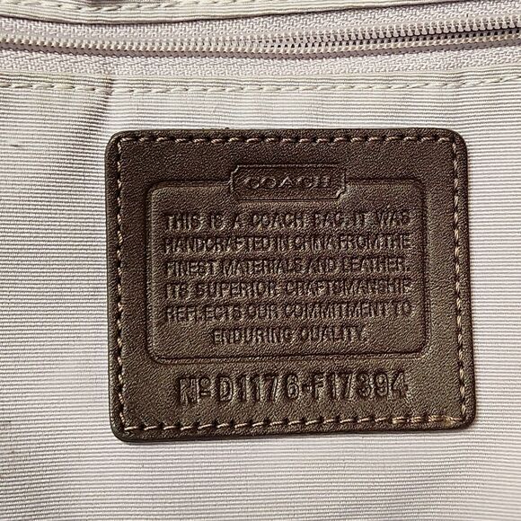 Coach Canvas Convertible Tote - Picture 5 of 14